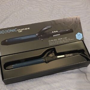 Bio Ionic 1.25" Graphene MX Curling Iron - Professional Hair Tool